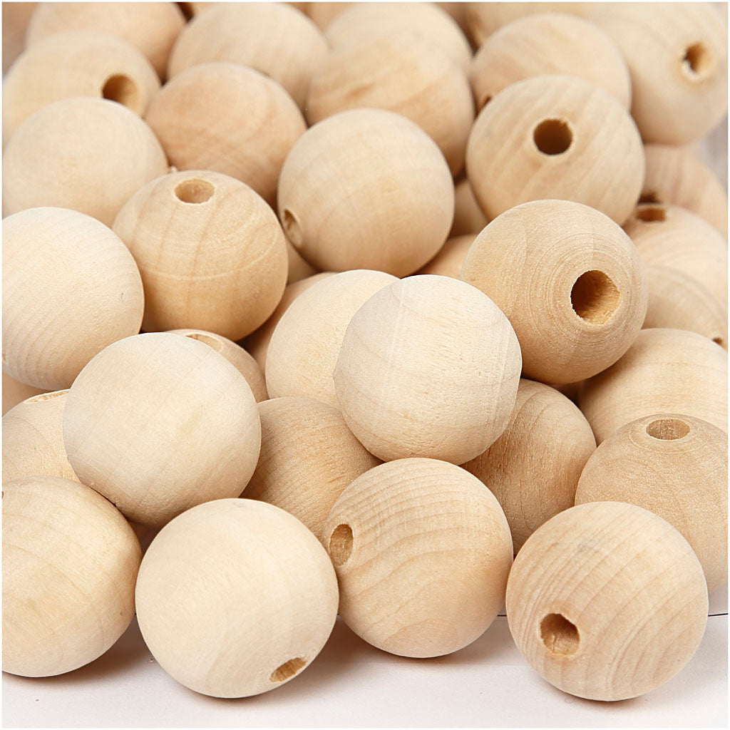 Azienda creativa https: www.cchobby.nl perlina-di-legno-d-20-mm-dimensione-foro-4-mm-200-pezzo-1-scatola
