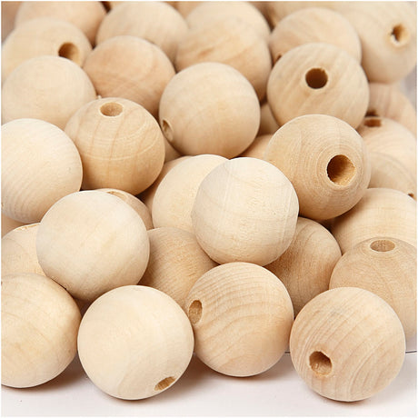 Azienda creativa https: www.cchobby.nl perlina-di-legno-d-20-mm-dimensione-foro-4-mm-200-pezzo-1-scatola