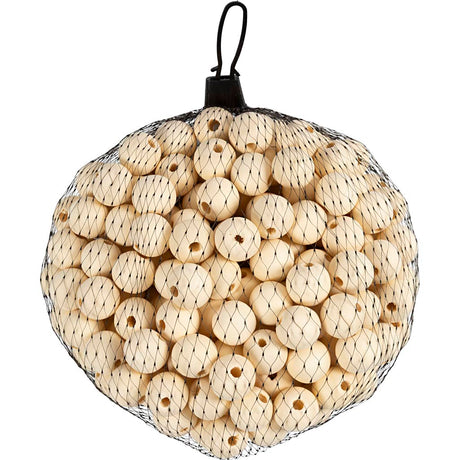 Azienda creativa https: www.cchobby.nl perlina-di-legno-d-20-mm-dimensione-foro-4-mm-200-pezzo-1-scatola