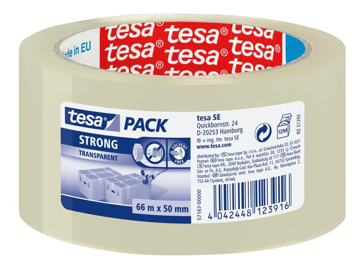 Tesa 1001681 - v.tape 66x50 eco trspbulk | 6 pezzi