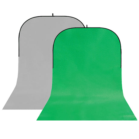 Pannello per fondale Studioking bbt-03-10 grigio verde 400x150 cm