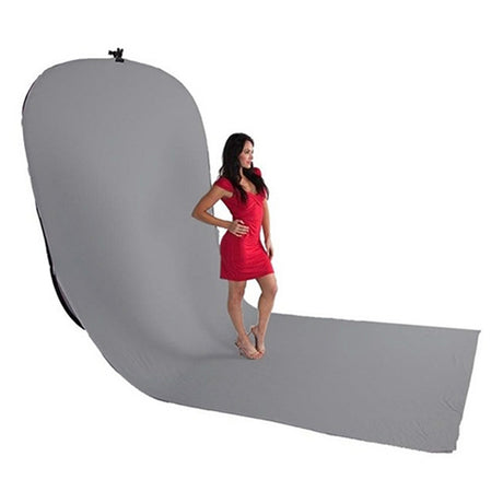 Pannello per fondale Studioking bbt-03-10 grigio verde 400x150 cm