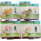 Set da gioco 3D a carica Minecraft assortito | 6 pezzi
