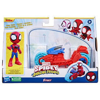 Hasbro Spidey and Friends Motorcycle Asst | 2 pezzi