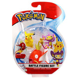 Set di personaggi Pokemon Pokemon Battle, confezione da 3 asst