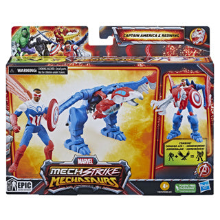 Marvel Mech Strike Capitan America 10 cm