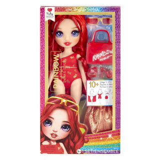 Mga Rainbow High Swim Style Fashion Doll Ruby (Rosso)