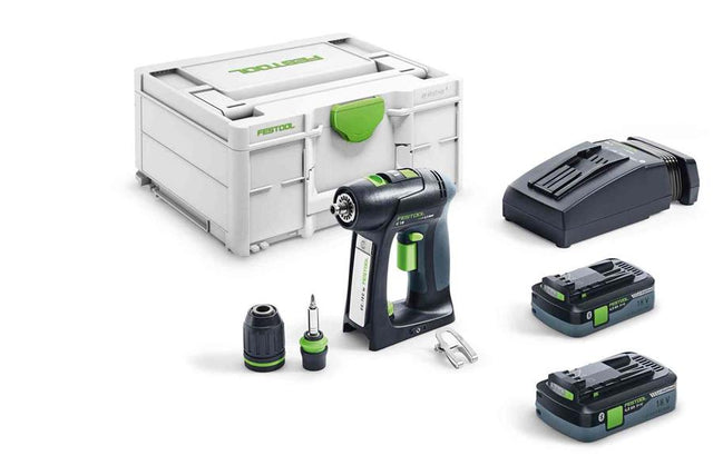 Trapano avvitatore a batteria Festool C18 HPC 4.0 i-plus