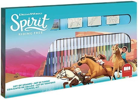 Set di timbri spirituali e colori Dreamworks da 41 pezzi