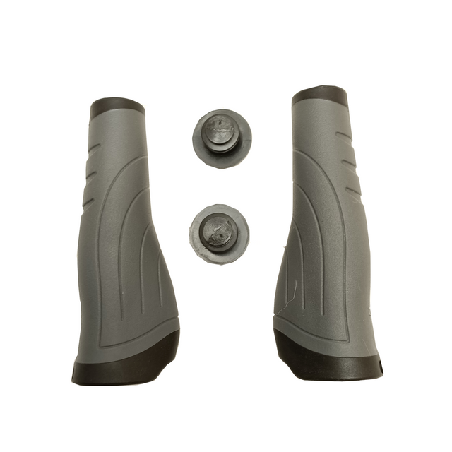 Falkx Silber Gripp gestisce il grigio nero ergonomico.