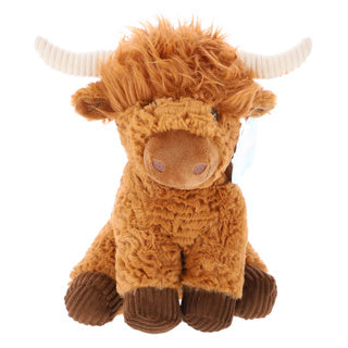 Peluche highlander scozzese di peluche 28 cm | 3 pezzi