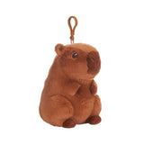 Clip per borsa capibara in peluche 3 assortiti 12 cm | 12 pezzi
