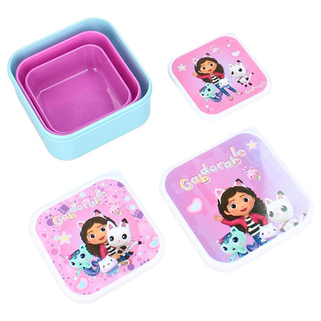 Scatola per snack e frutta della casa delle bambole Vadobag Gabby - 3in1