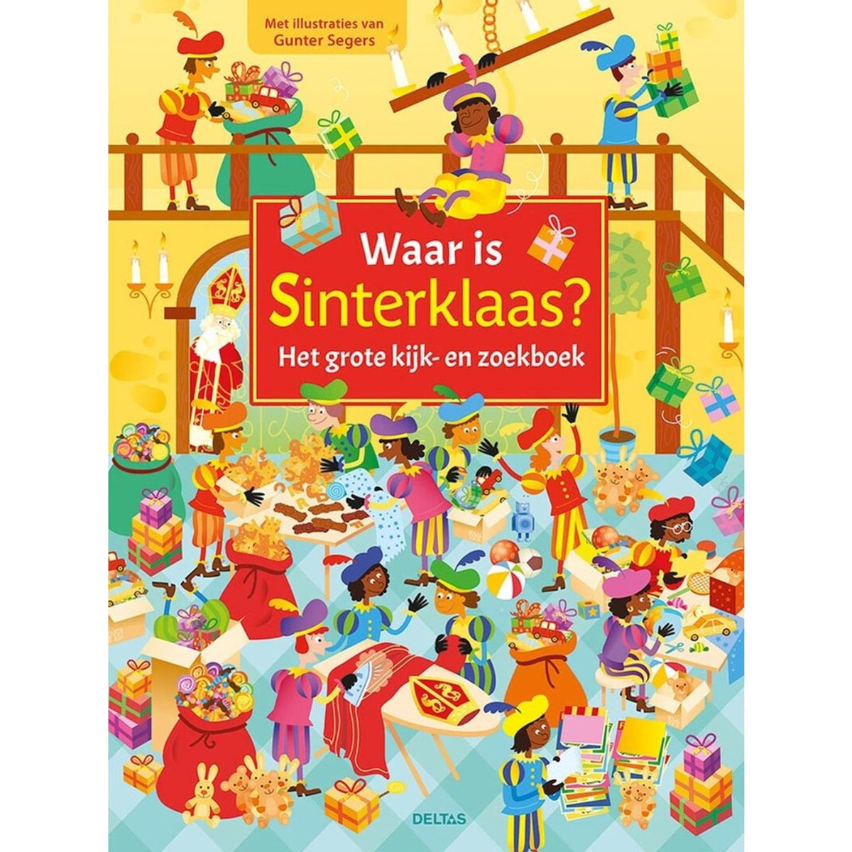 Deltas dov'è Sinterklaas? il grande sguardo e il libro di ricerca