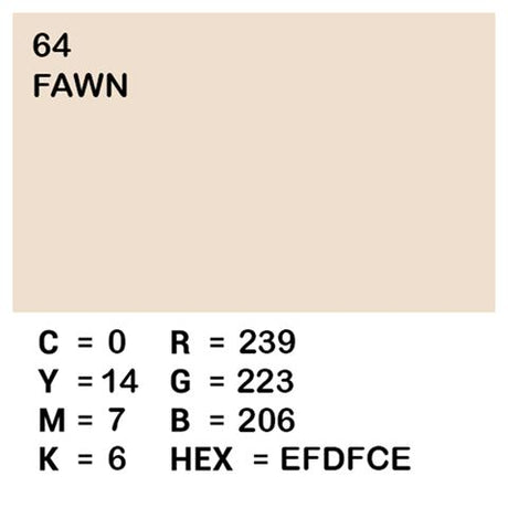 Carta di sfondo superiore 64 Fawn 1,35 x 11m