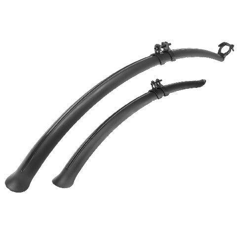 Set parafanghi M-wave 28 nero opaco