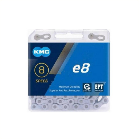 Collana KMC 6 7 8 velocità E8 EPT 122 Silver argento