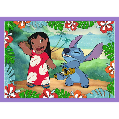 Puzzle 4in1 Trefl Disney Stitch 35-70 pezzi