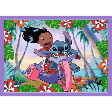 Puzzle 4in1 Trefl Disney Stitch 35-70 pezzi