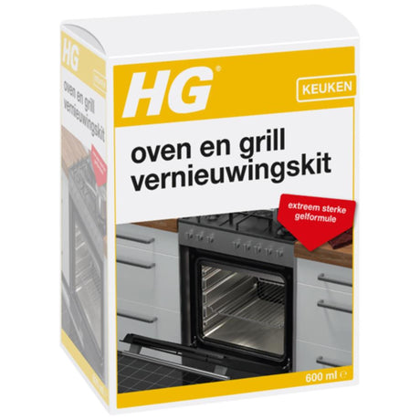 Il kit di rinnovamento del forno e della griglia Hg rimuove i residui appiccicosi ostinati