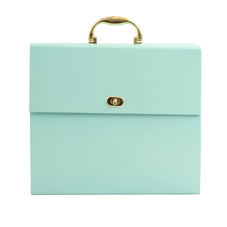 We r makers • contenitore per carta per fisarmonica 12x12 menta