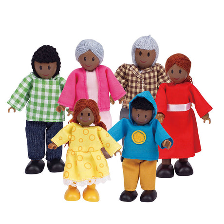 Famiglia di case delle bambole Hape africana
