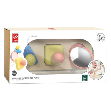 Puzzle montessori Hape a forma di specchio