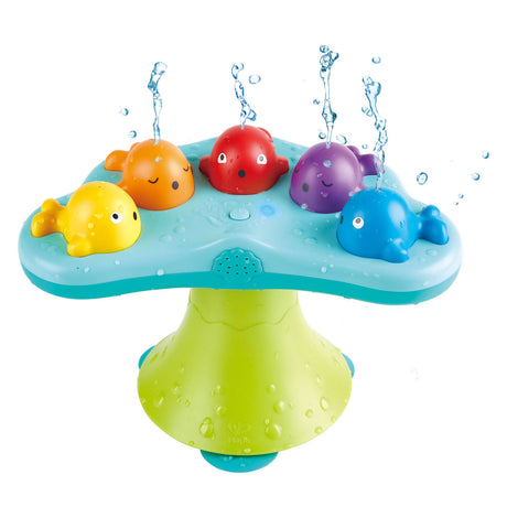 Fontana musicale per balene giocattolo da bagno Hape