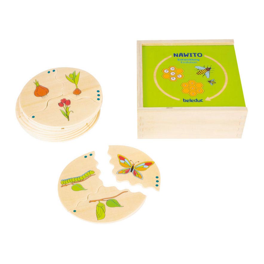 Beleduc Nawito Nature Evolution gioco per bambini in legno