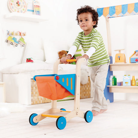 Carrello della spesa in legno Hape