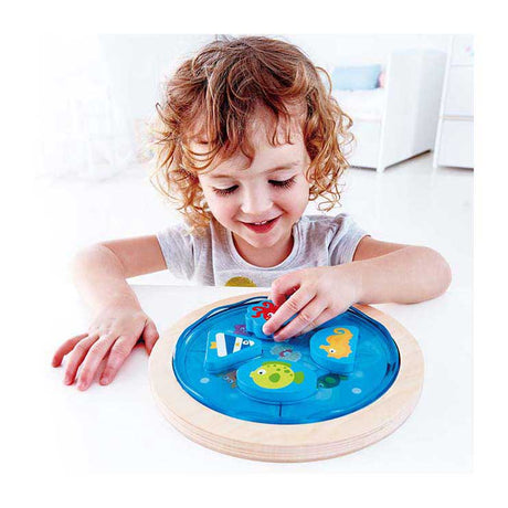 Puzzle a forma di mondo sottomarino Hape