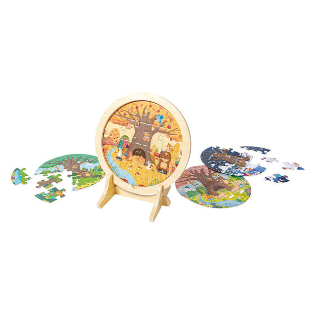 Puzzle a strati Hape 4 stagioni