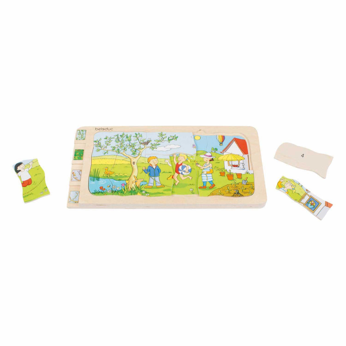 Puzzle a strati Beleduc 4 stagioni