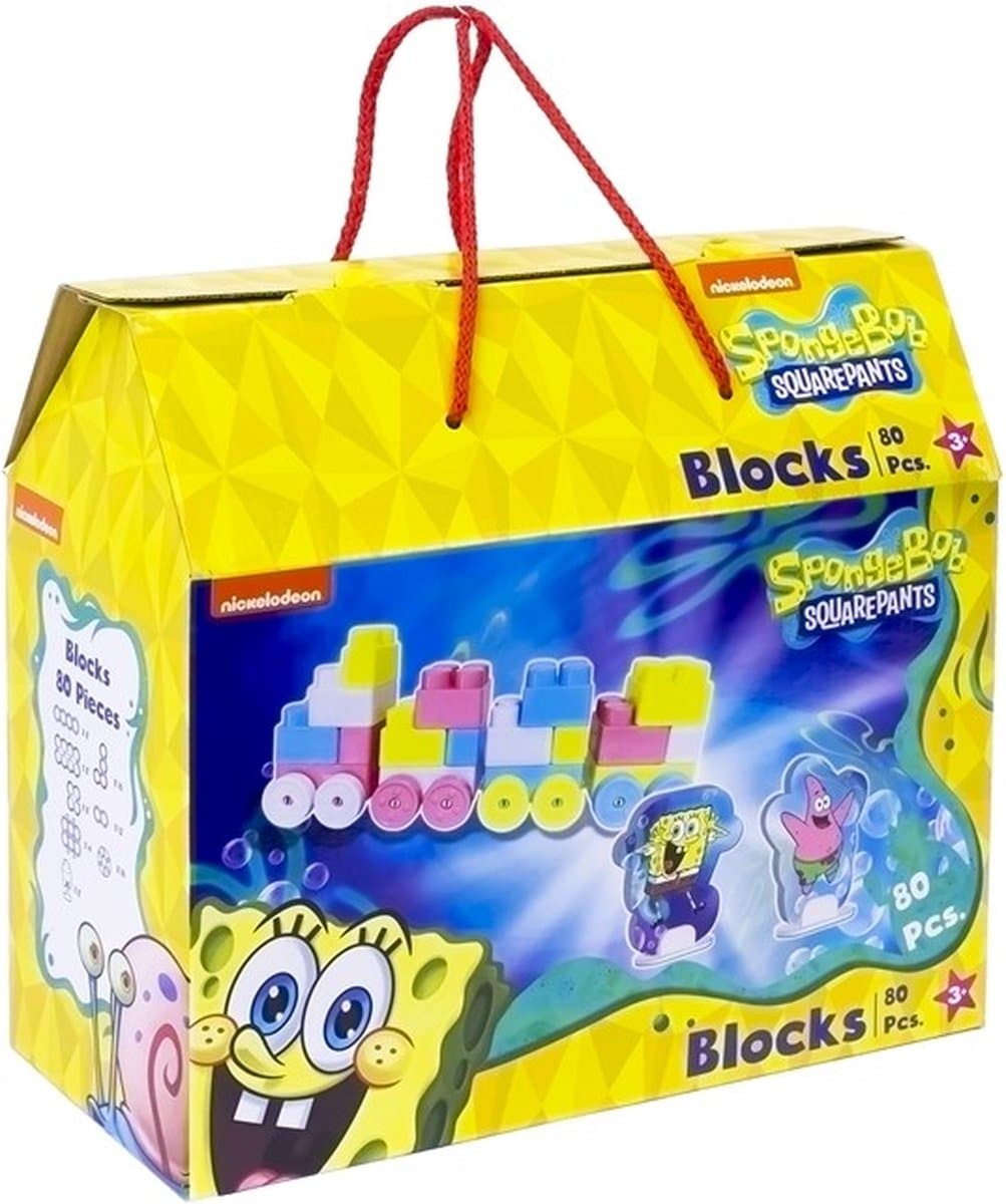 Jonotoys SpongeBob SquarePants 80 mattoncini