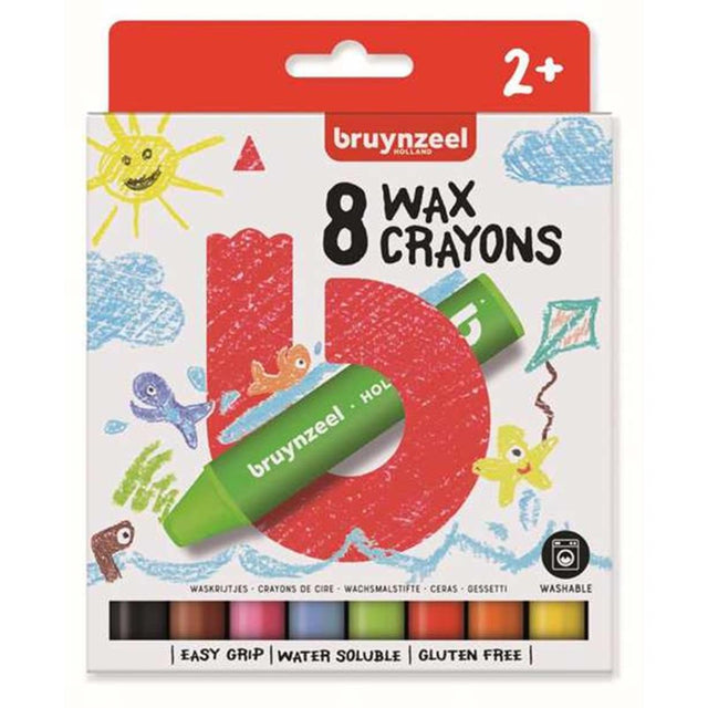 Bruynzeel 8 pastelli per l'apprendimento precoce