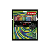 Abi stlo greencolors matite colorate artistiche astuccio da 24 pezzi