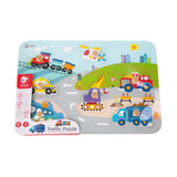 Traffico puzzle in legno Classic World, 8 pz.