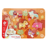 Classic World Wooden Nick Puzzle Farm