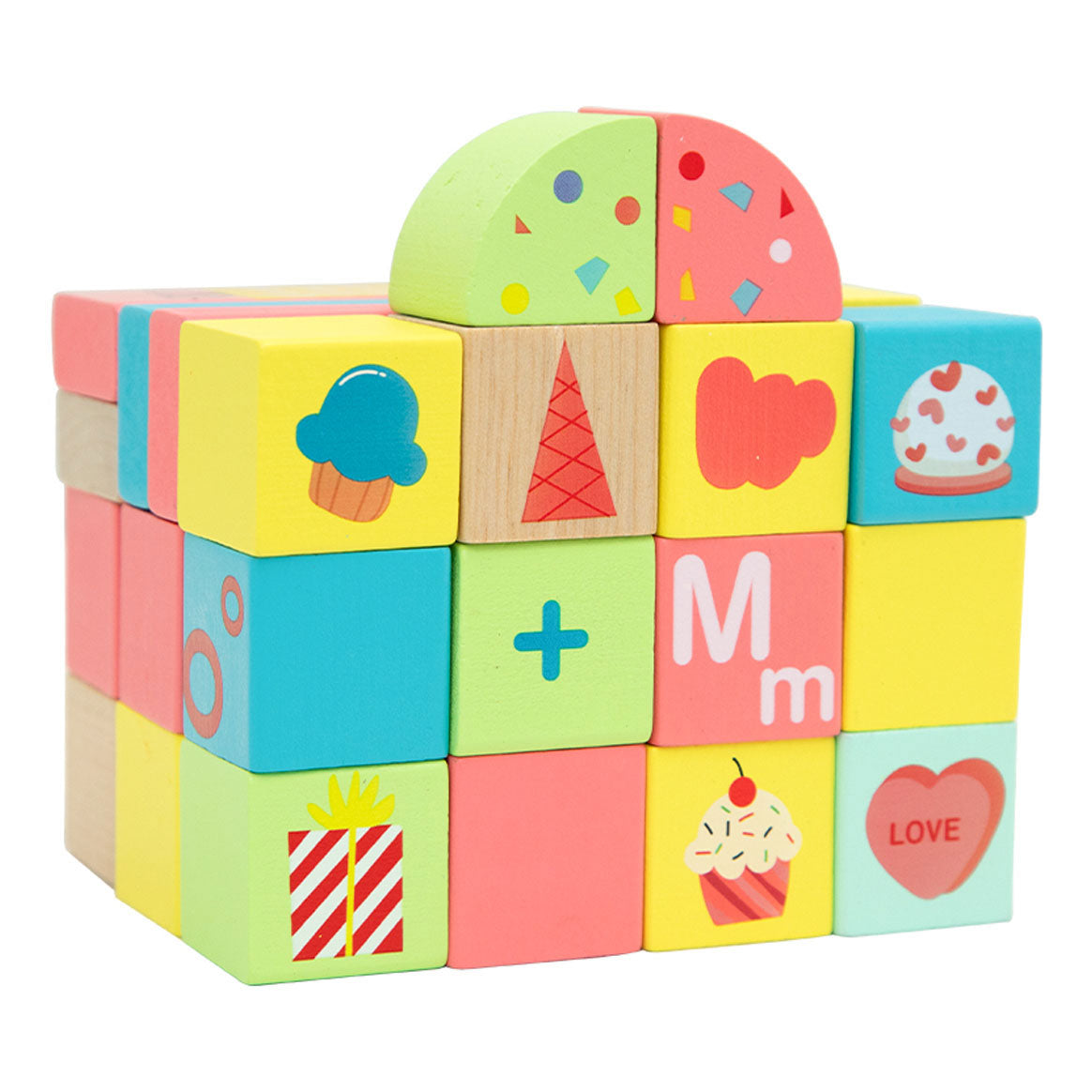 Cubi dolci in legno del mondo classico