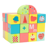 Cubi dolci in legno del mondo classico