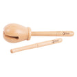 Percussioni a blocco in legno del mondo classico, 2 pz.