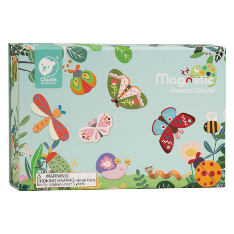 Custodia magnetica Classic World, mondo degli insetti