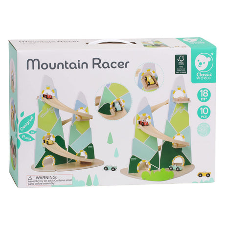 Pista da corsa mondiale classica attraverso le montagne - 10 parti.