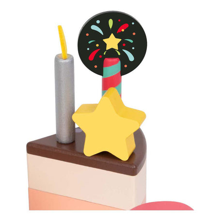 Torta al cioccolato in legno classica del mondo