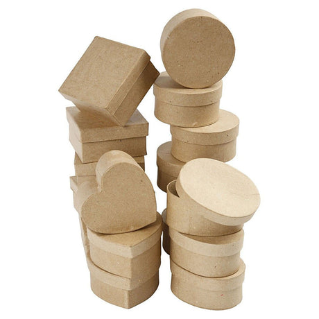 Azienda creativa http: www.cchobby.nl scatole-medie-h-5-cm-p-10-12-cm-28-pezzi-1-scatola