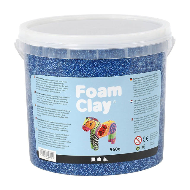 Argilla schiumosa - blu, 560gr