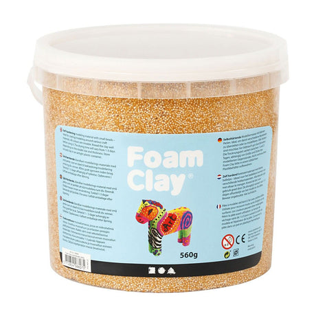 Argilla schiumosa https: www.cchobby.nl foam-clayr-metallic-gold-560-gr-1-bucket