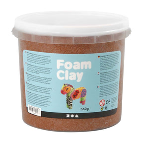Argilla schiumosa https: www.cchobby.nl foam-clayr-brown-560-gr-1-bucket