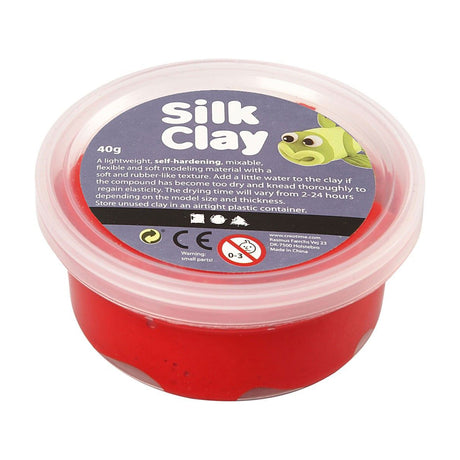Argilla di seta https: www.cchobby.nl Silk-clayr-red-40-gr-1-doosje