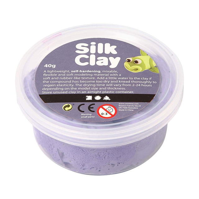 Argilla di seta https: www.cchobby.nl Silk-clayr-paars-40-gr-1-doosje